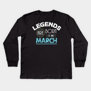 March Kids Long Sleeve T-Shirt